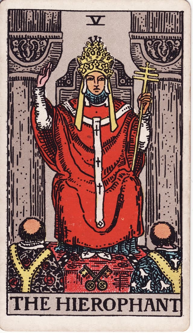 Arcano V — O Hierofante